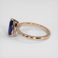 1.94 Ct. Blue Sapphire Ring, 18K Rose Gold 4
