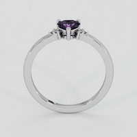 0.57 Ct. Purple Sapphire Ring, Silver 3