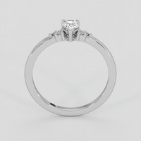 0.33 Ct. White Sapphire Ring, Silver 3