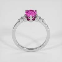 2.29 Ct. Pink Sapphire Ring, 14K White Gold 3