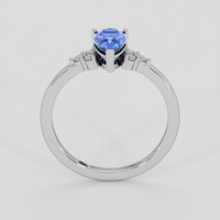 1.41 Ct. Blue Sapphire Ring, 14K White Gold 3