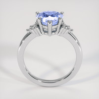 1.63 Ct. Blue Sapphire Ring, 14K White Gold 3