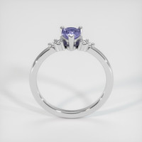 0.42 Ct. Sapphire Ring, 14K White Gold 3