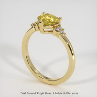 1.66 Ct. Gemstone Ring, 14K Yellow Gold 2