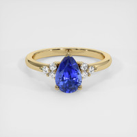 1.41 Ct. Sapphire Ring, 14K Yellow Gold 1