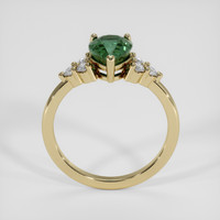 2.04 Ct. Green Sapphire Ring, 14K Yellow Gold 3