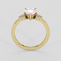 1.88 Ct. Pink Sapphire Ring, 14K Yellow Gold 3