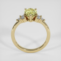 1.62 Ct. Green to Brownish Yellow Alexandrite Ring, 18K Yellow Gold 3