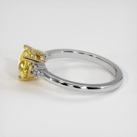 1.66 Ct. Gemstone Ring, 14K Yellow & White 4