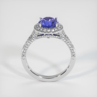 2.55 Ct. Blue Sapphire Ring, 10K White Gold 3
