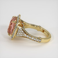 8.08 Ct. Sapphire Ring, 18K Yellow Gold 4