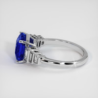 4.20 Ct. Sapphire Ring, Platinum 950 4