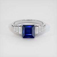 2.19 Ct. Sapphire Ring, Platinum 950 1