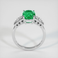 2.43 Ct. Emerald Ring, Platinum 950 3