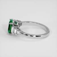 1.52 Ct. Emerald Ring, Platinum 950 4
