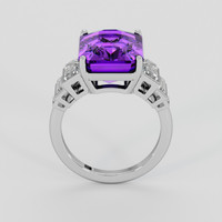 7.57 Ct. Purple Amethyst Ring, Platinum 950 3