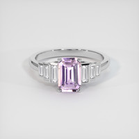 1.29 Ct. Sapphire Ring, Platinum 950 1