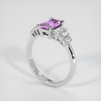 1.29 Ct. Sapphire Ring, Platinum 950 2