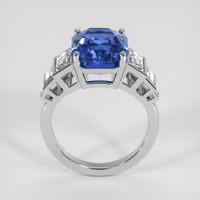 7.06 Ct. Blue Sapphire Ring, Platinum 950 3