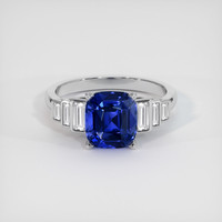 3.07 Ct. Sapphire Ring, Platinum 950 1