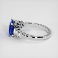 3.07 Ct. Sapphire Ring, Platinum 950 4