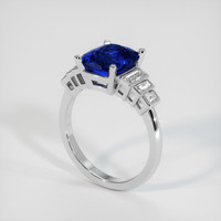 4.04 Ct. Sapphire Ring, Platinum 950 2