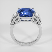 5.28 Ct. Blue Sapphire Ring, Platinum 950 3