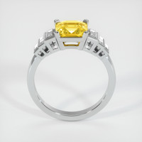 2.31 Ct. Yellow Sapphire Ring, Platinum 950 3