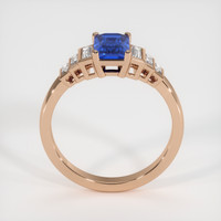 1.20 Ct. Sapphire Ring, 14K Rose Gold 3