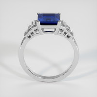 2.19 Ct. Sapphire Ring, 14K White Gold 3