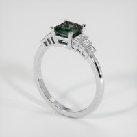 1.41 Ct. Gemstone Ring, 14K White Gold 2