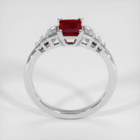 1.04 Ct. Ruby Ring, 14K White Gold 3