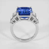 7.31 Ct. Blue Sapphire Ring, 14K White Gold 3