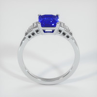 2.10 Ct. Sapphire Ring, 18K White Gold 3