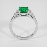 1.52 Ct. Emerald Ring, 18K White Gold 3