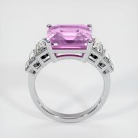 6.08 Ct. Purple Sapphire Ring, 18K White Gold 3