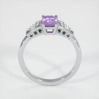 1.14 Ct. Sapphire Ring, 18K White Gold 3
