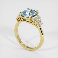 2.36 Ct. Gemstone Ring, 14K Yellow Gold 2