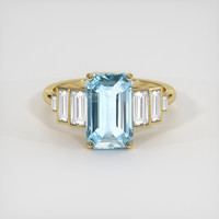 4.61 Ct. Gemstone Ring, 14K Yellow Gold 1