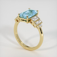 4.61 Ct. Gemstone Ring, 14K Yellow Gold 2
