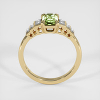 0.87 Ct. Green Tourmaline Ring, 14K Yellow Gold 3