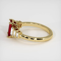 1.04 Ct. Ruby Ring, 14K Yellow Gold 4