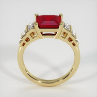 2.92 Ct. Ruby Ring, 14K Yellow Gold 3