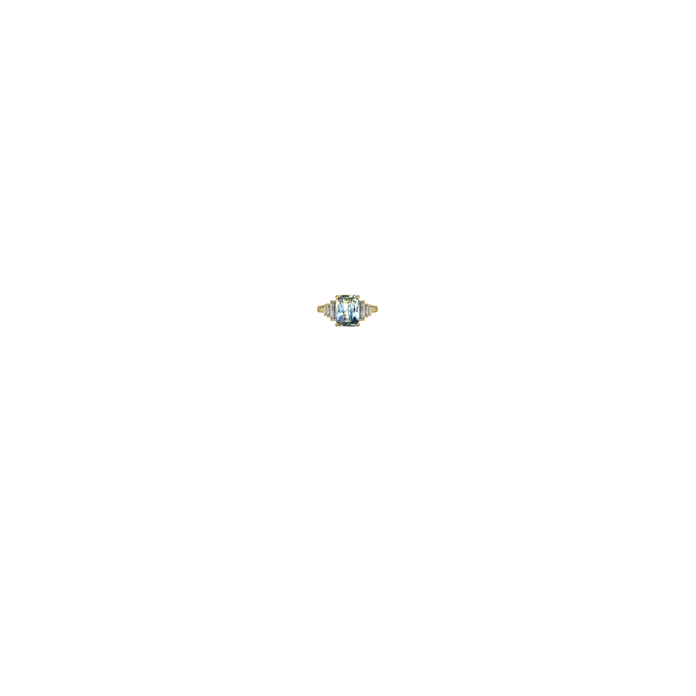 Jewelry image on model