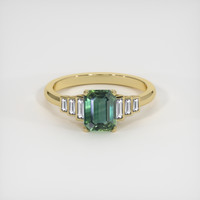 1.56 Ct. Sapphire Ring, 14K Yellow Gold 1