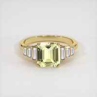 2.04 Ct. Sapphire Ring, 14K Yellow Gold 1