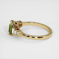 0.87 Ct. Gemstone Ring, 18K Yellow Gold 4