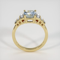 2.76 Ct. Bi Color Sapphire Ring, 18K Yellow Gold 3