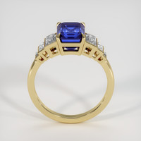 3.05 Ct. Blue Sapphire Ring, 18K Yellow Gold 3