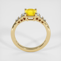 1.22 Ct. Yellow Sapphire Ring, 18K Yellow Gold 3